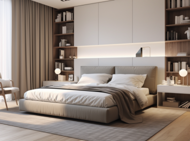 现代简约风卧室收纳设计方案